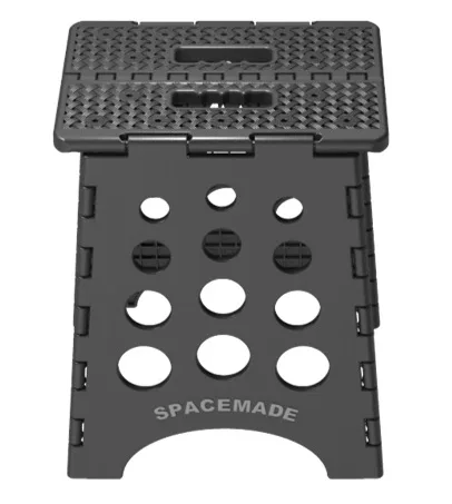 SS-15 – BIG ANT Step Stool, Single Step With Non Slip Folding Stool With Handle 13 Inch Length x 15 Inch Width x 15 I...